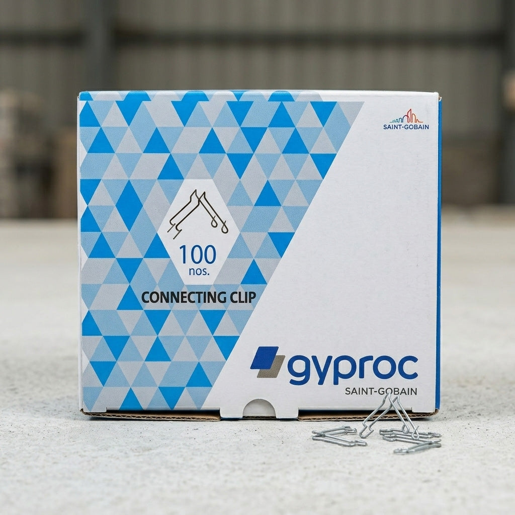 Connecting Clip – 100 Nos / Box | Gyproc Ceiling Accessories