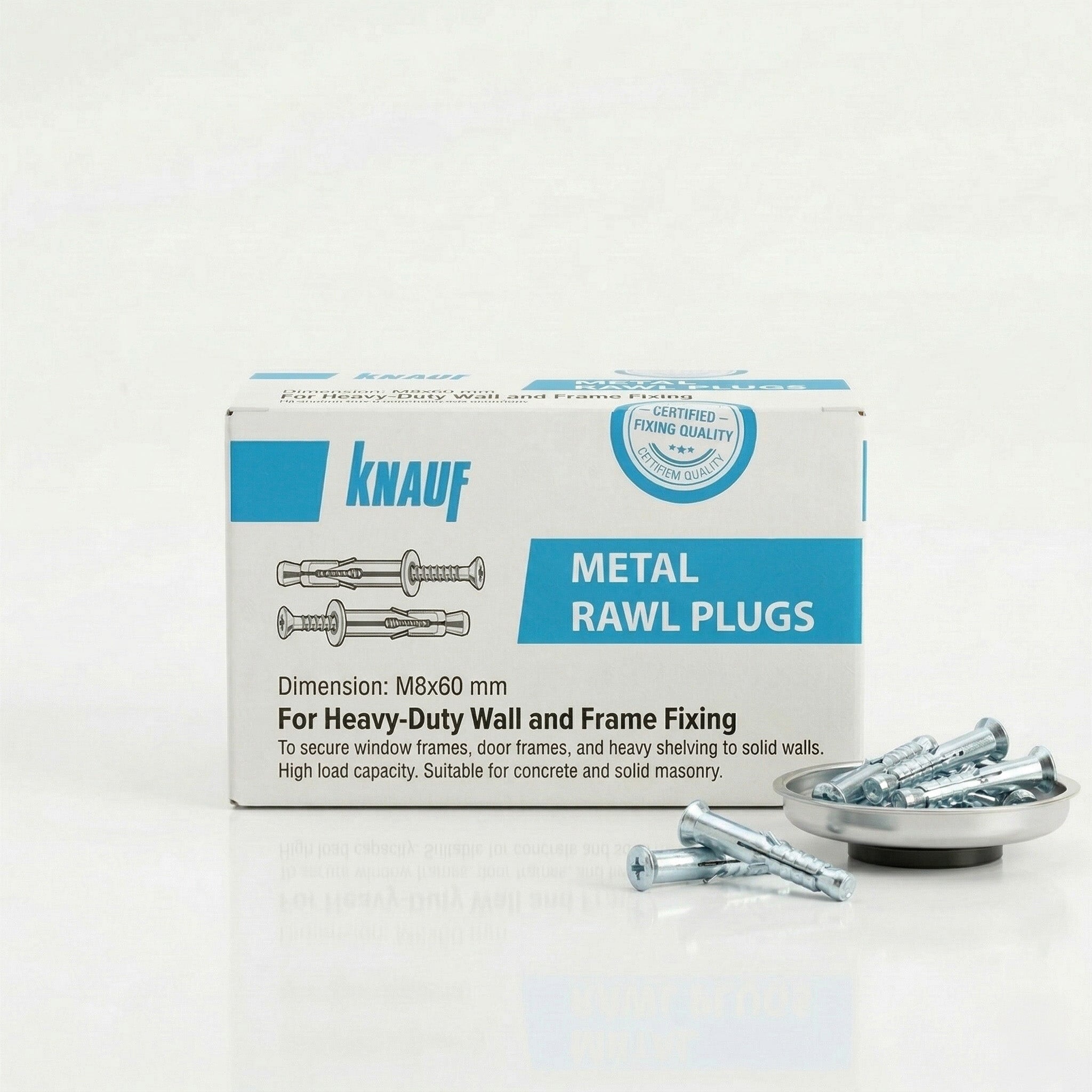 Knauf Fastener (Rawl Plug / Metal Anchor for Ceiling Systems)