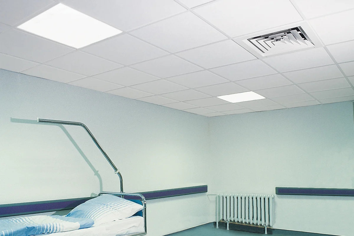 Armstrong BIOGUARD Plain 16mm Ceiling Tile | Anti-Microbial Clean Room Panel