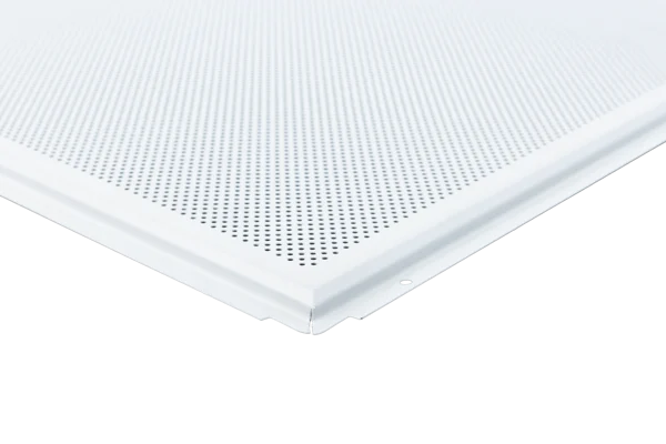 USGKnauf Aluminium Lay-In Perforated Ceiling Tile – Acoustic Metal Ceiling Panel (595x595 mm)